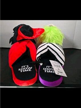 Plush slippers